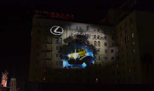 lexus interactive wall technology rabcup